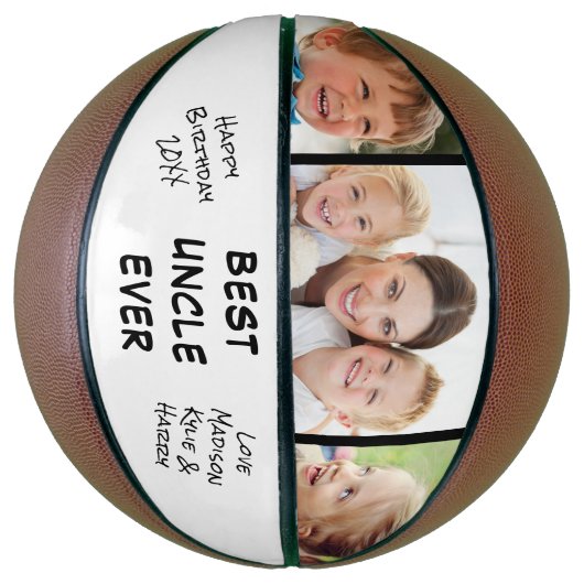 Best oom Ever Foto Basketbal (Verticaal)