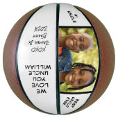 Best oom Ever Foto Basketbal (Verticaal)