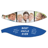 Best oom Ever Photo Persoonlijk Blauw Basketbal (Panelen)