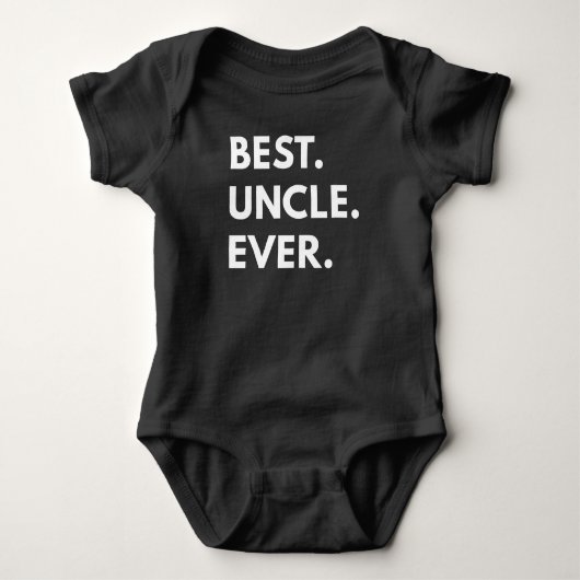 Best oom Ever - Shirten uit de familie dunne Romper (Voorkant)