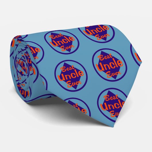 Best oom Ever Stropdas (Opgerold)