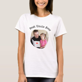 Best oom Ever uploadt je foto van je vierkante fam T-shirt