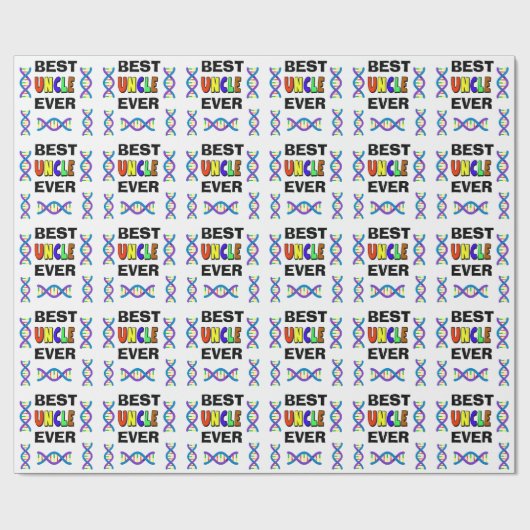 Best oom Wrapping Paper Cadeaupapier (Vlak)