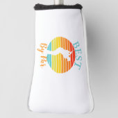 Best op basis van Par Vaderdag Cadeau Golfheadcover (Draai 90)