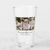 Best opa Ever Keepomwille Multi Photo Glass Glas (Voorkant)