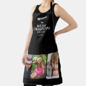 Best opa Ever Keepslag 3 Foto zwart Schort (Insitu)