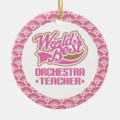 Best Orchestra Teacher Gift Ornament (Voorkant)