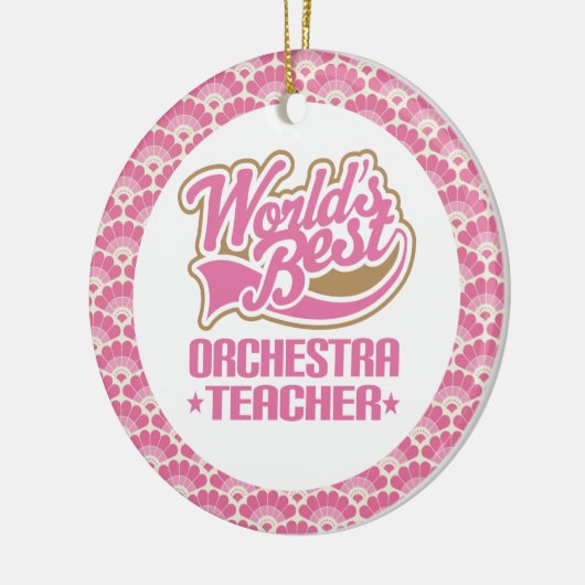 Best Orchestra Teacher Gift Ornament (Links)