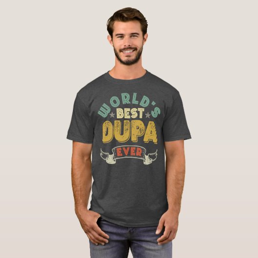Best Oupa Ever Funny Zuid-Afrikaans T-shirt (Voorkant volledig)