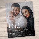 Best Pa Ever Definition Photo Legpuzzel<br><div class="desc">Geef je vader,  papa,  vader of Papa's foto en definitie een persoonlijk tintje om een uniek geschenk te creëer. Een perfecte manier om hem te shows hoe geweldig hij is,  niet alleen op zijn speciale dag,  maar elke dag. Ontworpen door: Thisnotme©</div>