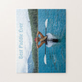 Best Paddle Ever Custom Photo Kayak Legpuzzel (Verticaal)
