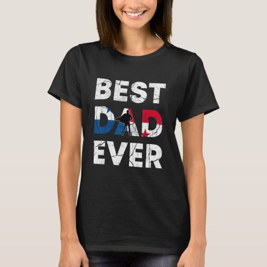 Best Panamanian Dad Ever Panama Daddy Father s Day T-shirt (Voorkant)