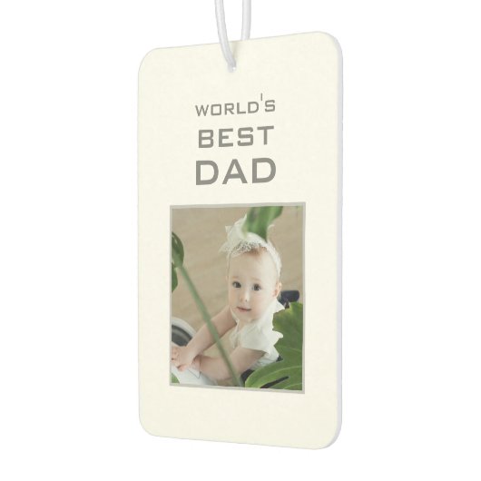 Best Pap 2 Foto Aangepast ter wereld Luchtverfrisser (Links)