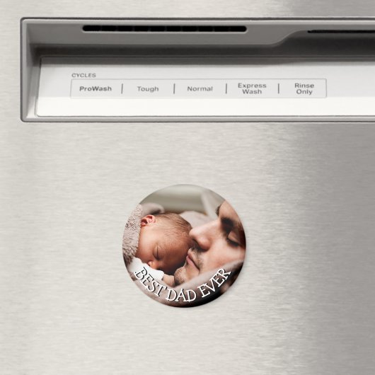 Best Pap Ever Photo Magneet (Insitu (Vaatwasser))