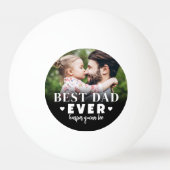 Best Pap Ever Photo Pingpongbal (Achterkant)