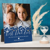 Best Pap Ever Photo Plaque Fotoplaat (Zijkant)