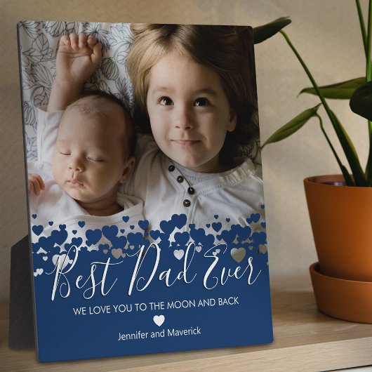 Best Pap Ever Photo Plaque Fotoplaat