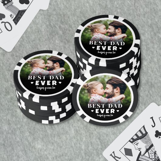 Best Pap Ever Photo Poker Chips