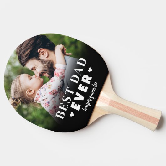 Best Pap Ever Photo Tafeltennisbatje (Zijkant)
