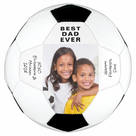 Best Pap Ever Photo Voetbal (Voorkant)