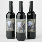 Best Pap Ever Photo Wijn Etiket (Flessen)