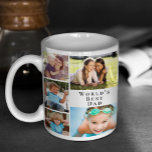 Best Pap Photo Collage ter wereld Koffiemok<br><div class="desc">Geef 's werelds beste vader een leuke mok voor het verzamelen van foto's op maat die hij jarenlang zal koesteren en genieten. Je kunt je personaliseren met acht familiefoto's van zijn kinderen, andere familieleden, huisdieren, enz., de uitdrukking 'De beste vader van de wereld' aanpassen en of hij 'Papa', 'Papa' enz....</div>