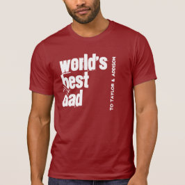 Best Pap Red en White V200 T-shirt
