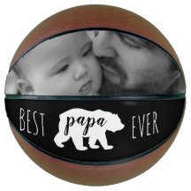 Best Papa Beer ooit - Aangepaste foto zwart-wit