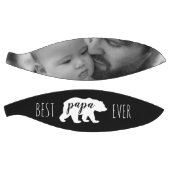 Best Papa Beer ooit - Aangepaste foto zwart-wit Basketbal (Panelen)