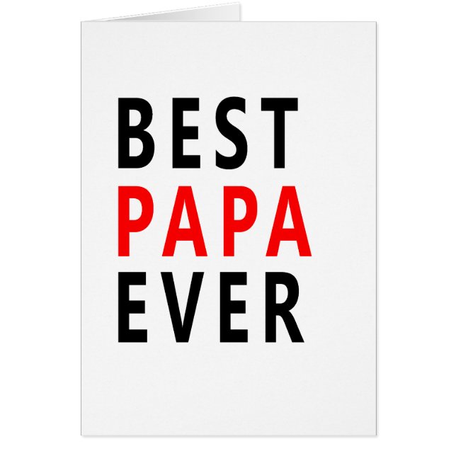 Best Papa Ever (Voorkant)
