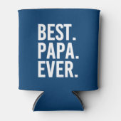 Best Papa Ever grappige koelbox voor opa Blikjeskoeler (Voorkant)