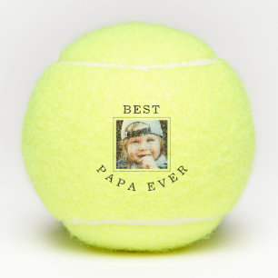 Best Papa Ever Lijst Child Photo Tennis Balls Tennisballen