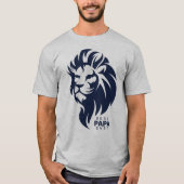 Best Papa Ever, Lion, Vaderdag T-Shirt (Voorkant)