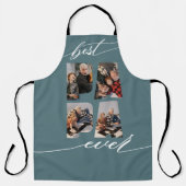 Best Papa Ever Photo Collage  Schort (Voorkant)