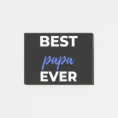 Best Papa Ever Post-it® Notes (Voorkant)