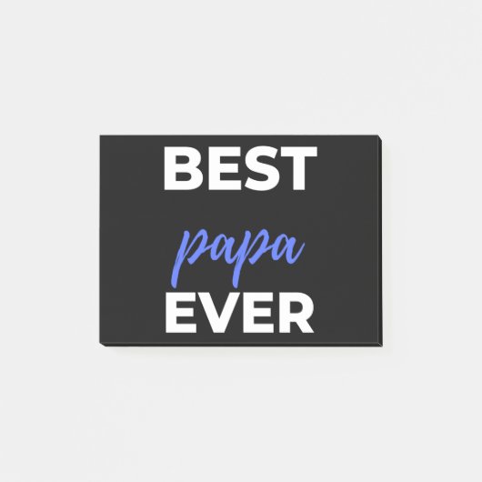Best Papa Ever Post-it® Notes (Voorkant)
