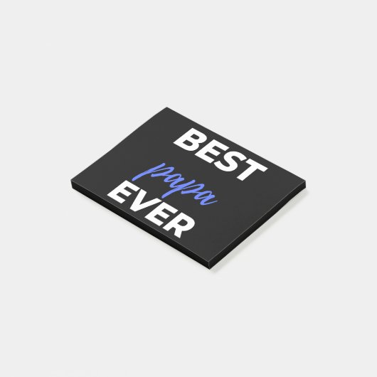 Best Papa Ever Post-it® Notes (Schuin)