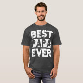 Best Papa Ever Top Fathers Day PAPA-cadeaus voor (Voorkant volledig)