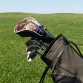 Best Papa Ever Vaderdag 2 Photo Collage Golfheadcover (Insitu)