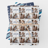 Best Papa Ever-Vaderdag coördinatie Inpakpapier Vel (In situ)