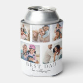 Best papa Foto Blikjeskoeler (Blikje Voorkant)