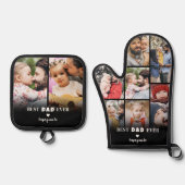 Best papa Foto Ovenwant & Pannenlap Set (Voorkant)