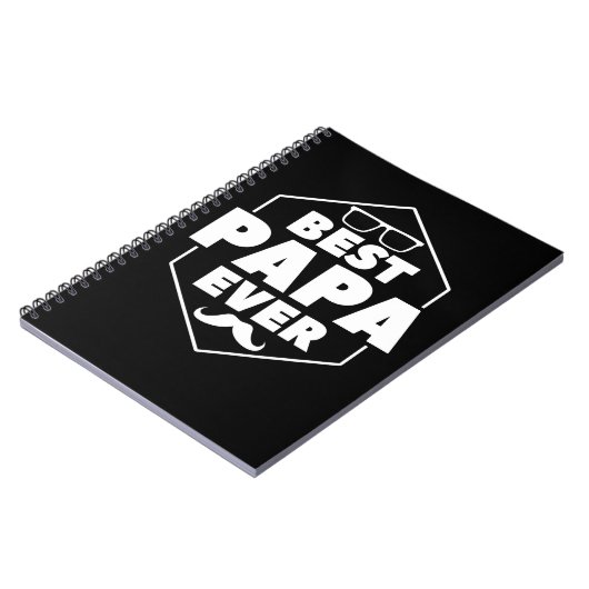 Best Papa Geweldige vader Notitieboek (Linkerzijde)
