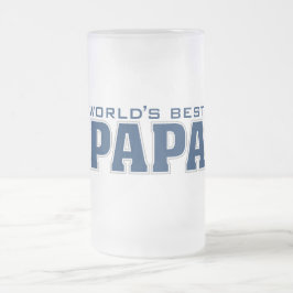 Best Papa Glass uit de wereld Matglas Bierpul