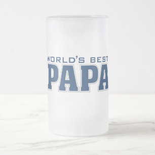 Best Papa Glass uit de wereld Matglas Bierpul