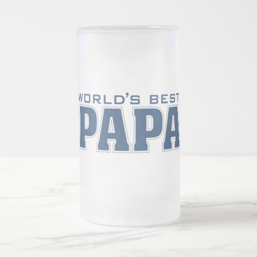 Best Papa Glass uit de wereld Matglas Bierpul (Center)