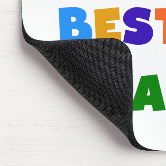 Best Papa-overhemden en -cadeaus van Bright kleure Muismat (Hoek)