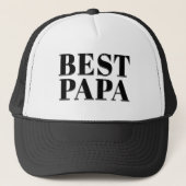 Best Papa Trucker Pet (Voorkant)