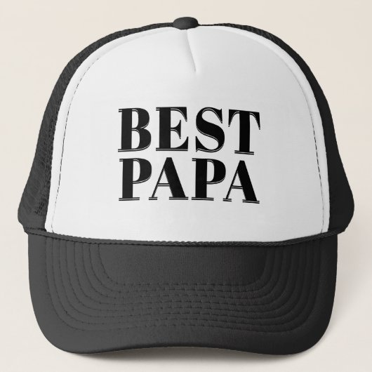 Best Papa Trucker Pet (Voorkant)
