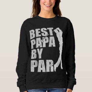 Best Papa van Par Funny Golf Vaderdag Grandpa G Trui